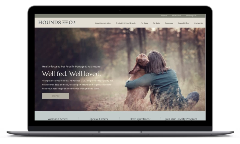 SPARK Business Works - Hounds and Co. Unleashes a New Look In-Store and Online
