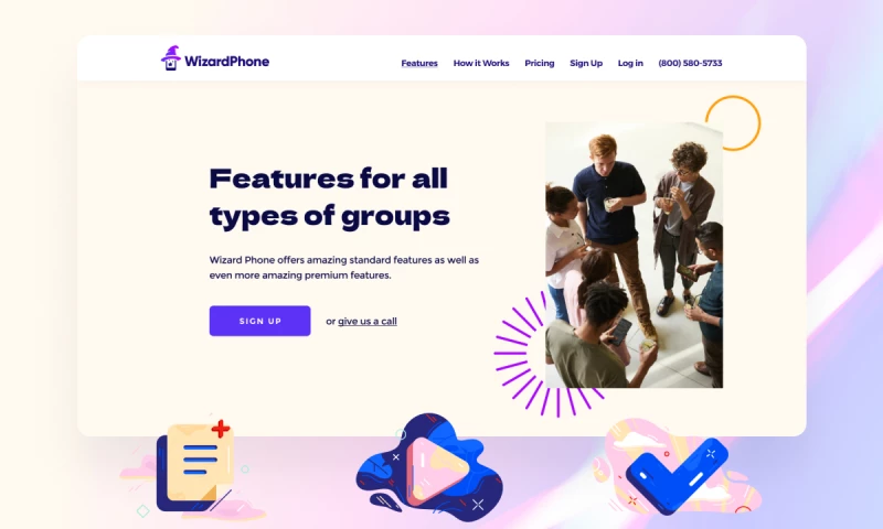 Campground - Wizard Phone