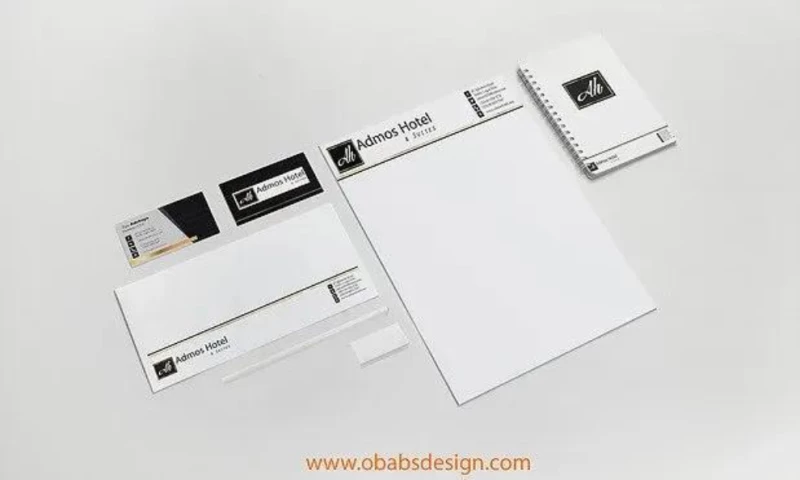 OBabsDESIGN Studio - Admos Hotel Stationery
