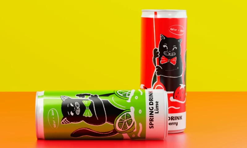 PikZiy Studio - Spring Drink