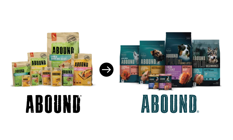Thinkhaus Idea Factory - Abound Pet Food Rebrand