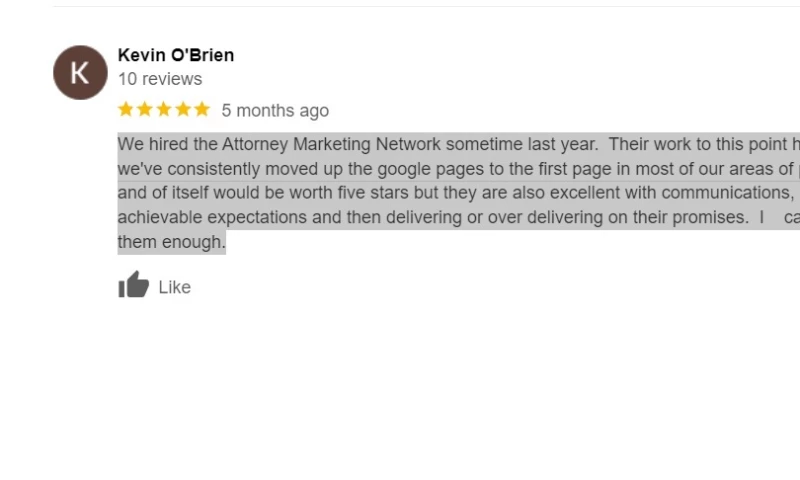 Attorney Marketing Network - Law Firm