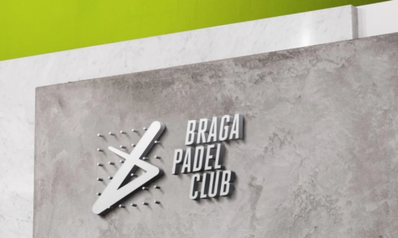 João Loureiro + Logo - Braga Padel Club