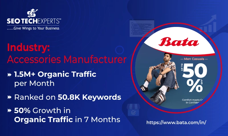 Bata - Ecommerce SEO - India
