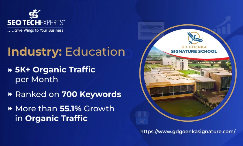 SEO Tech Experts Pvt Ltd - GD Goenka School Marketing - Gurugram India