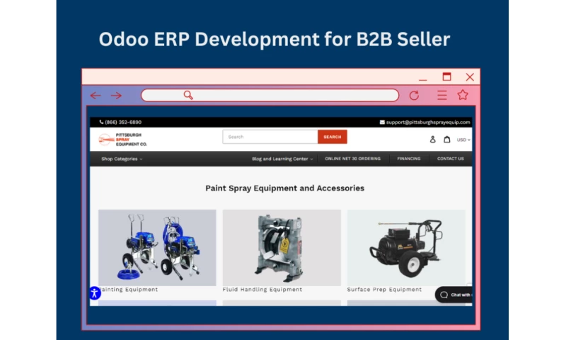 Uncanny Consulting Services LLC - Pittsburgh Spray - Odoo ERP Development for B2B Seller