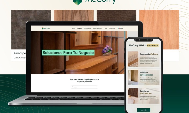 BluePixel - McCorry Website & Branding