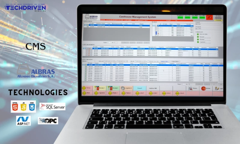 TechDriven Digital - CASTHOUSE MANAGEMENT SYSTEM