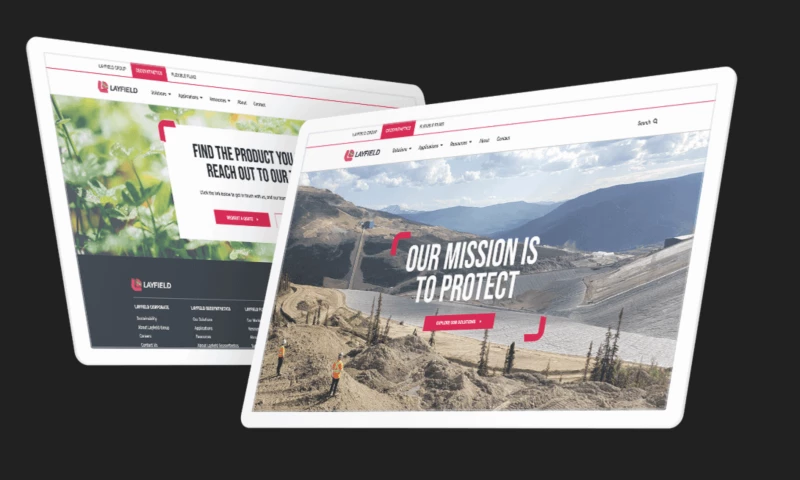 Layfield: 10X qualified leads thanks to a new website