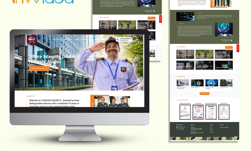 Invoidea - Expert Web Design for Security ServiceS