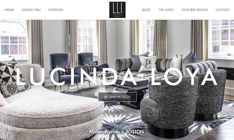 OBCIDO Inc. - Enhancing Lucinda Loya Interiors Website and Leads