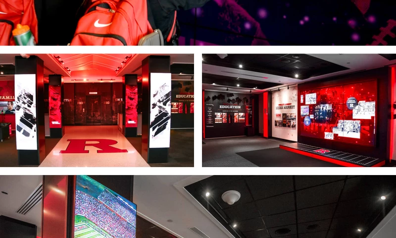 Rutgers University Interactive Wall