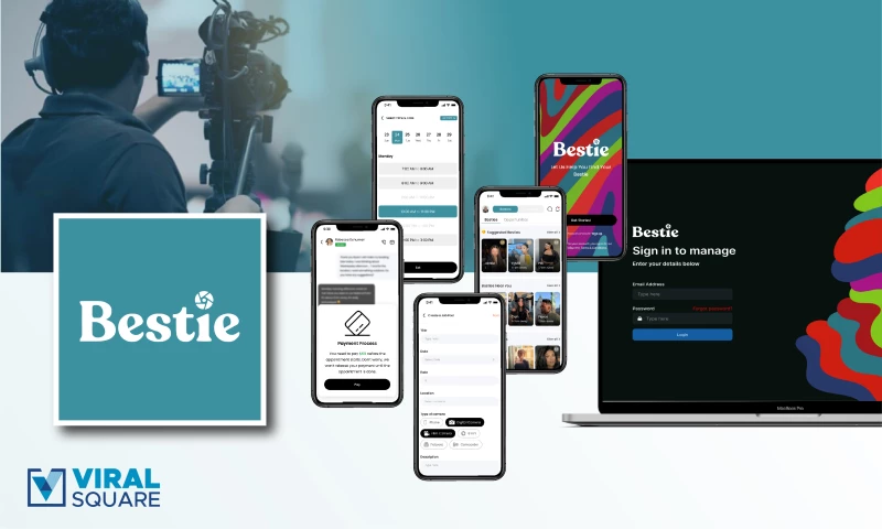 Viral Square - Development of Hybrid mobile app for Photographers & Content Creators from Scratch
