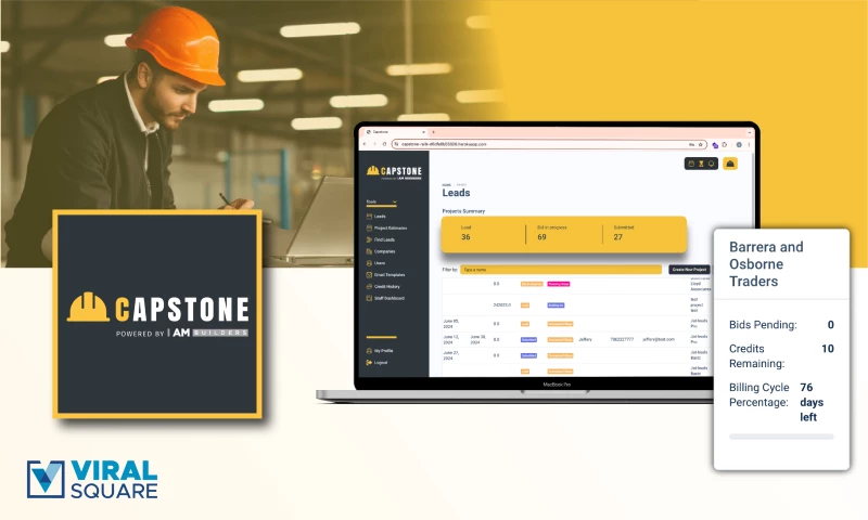 Viral Square - Bespoke Web, Mob and CRM development for a client