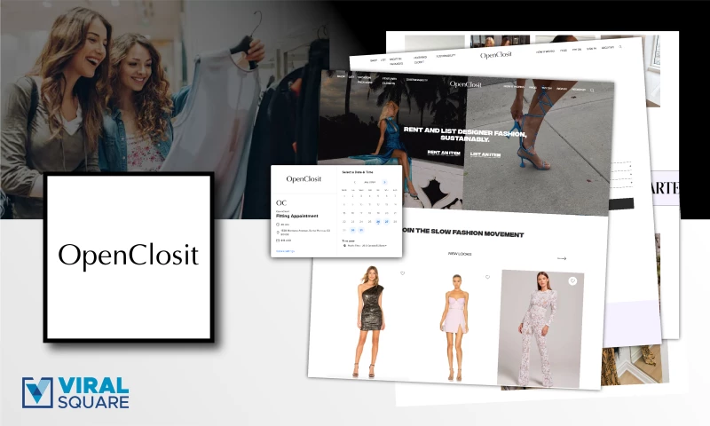 Viral Square - Modernization & Bug Fixing of Rental Clothing E-commerce App