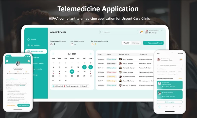 Telemedicine application