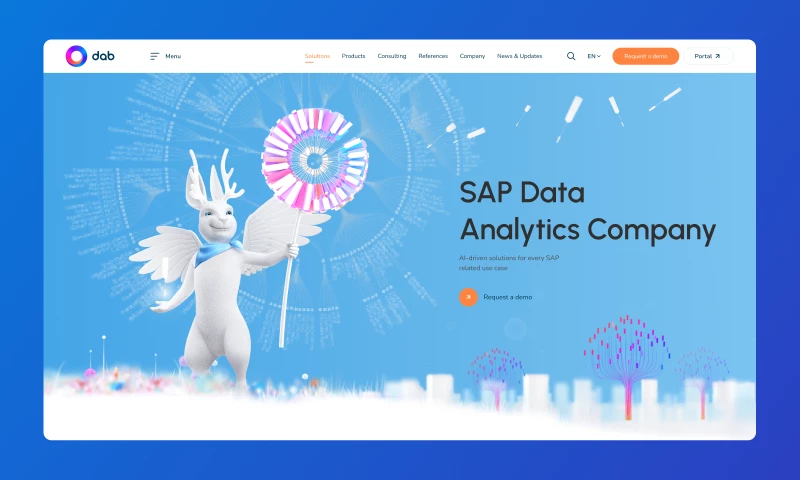 Bambuk Studio - Branding, Website & Mascot for dab gmbh