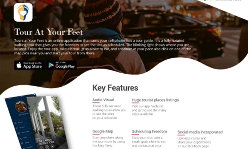 Tour at Your Feet Mobile Application