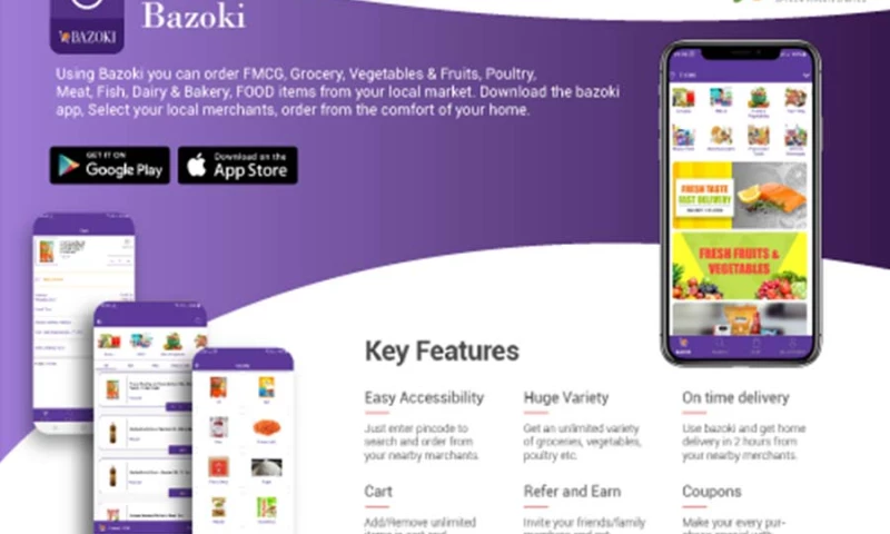 Digital Aptech - Bazoki Mobile Application