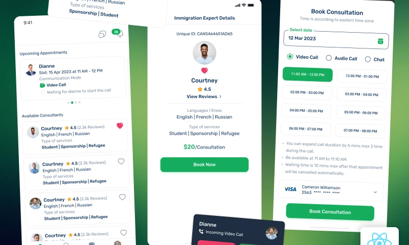 Immigration Consultant App