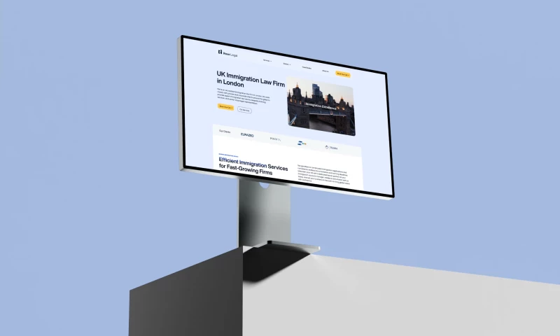 Republic Marketing - Website design for a leading immigration law firm in London
