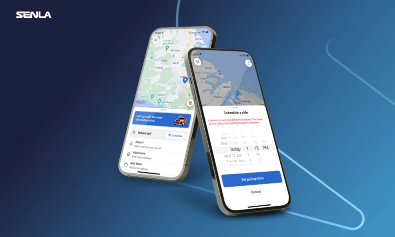 SENLA - Ride-hailing platform for eCabs