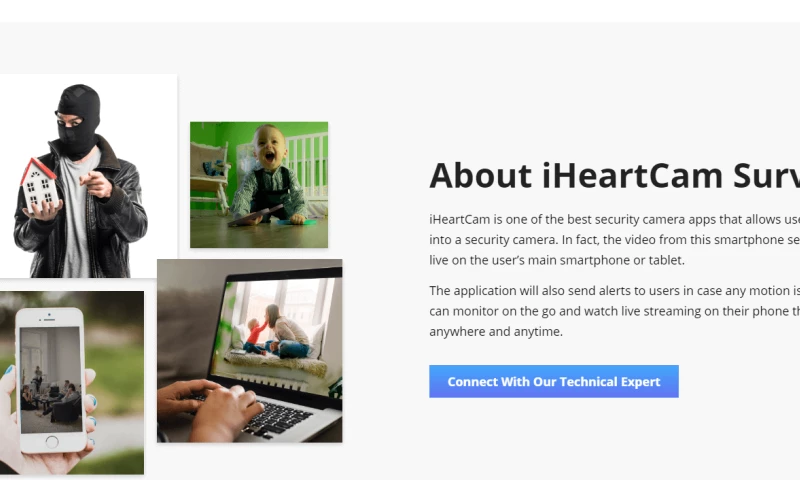 Space-O Canada - iHeartCam Survelliance App