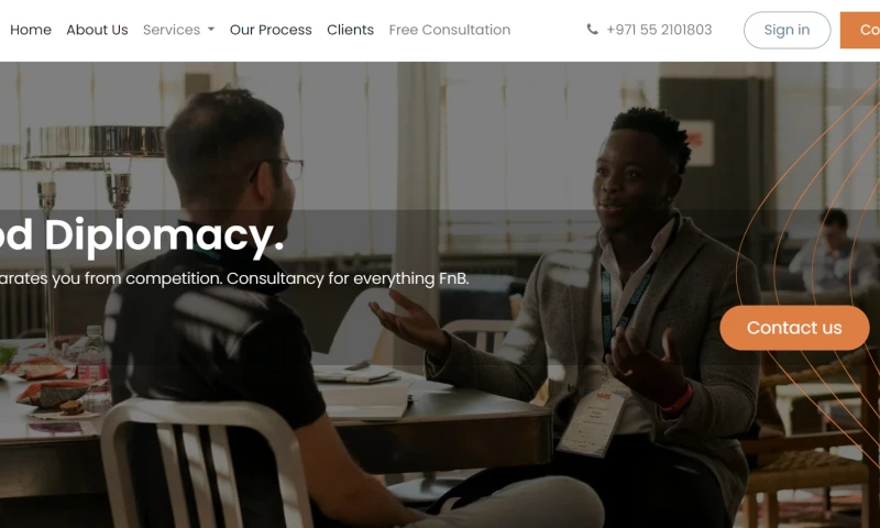 Techwaresoft - Food Diplomacy