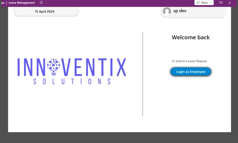 Innoventix Solutions - Leave Management Application