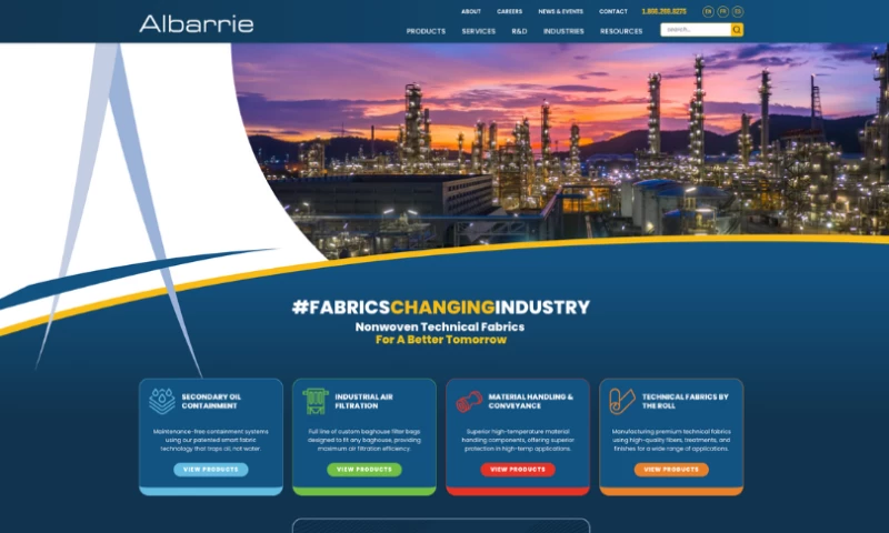 Albarrie - Powering Cutting-Edge Website Design
