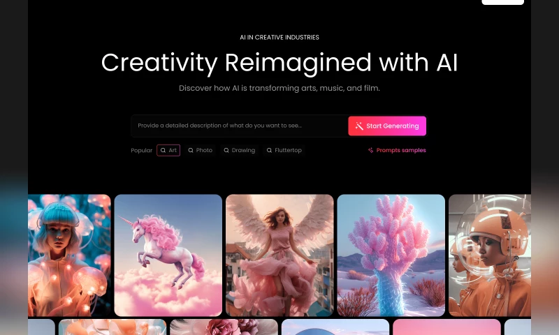 FlutterTop - AI Website