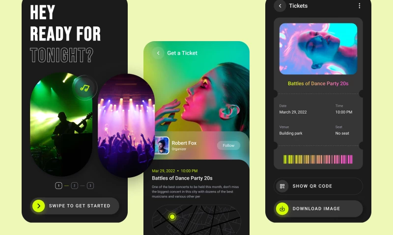 FlutterTop - Event App
