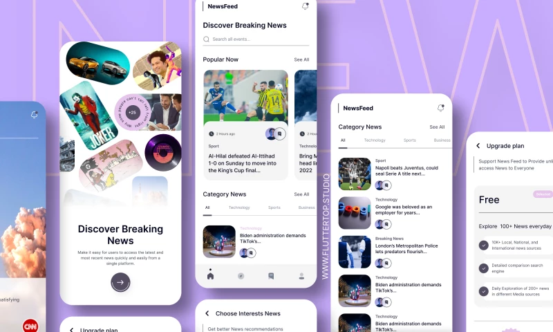 FlutterTop - News App