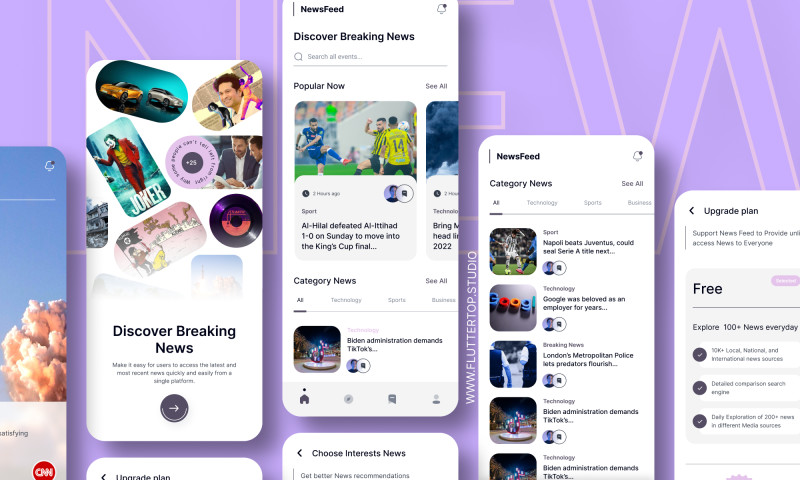 FlutterTop - News App