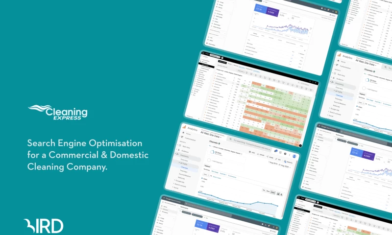 Bird Marketing - Cleaning Express Search Engine Optimisation for a Commercial & Domestic Cleaning Company.