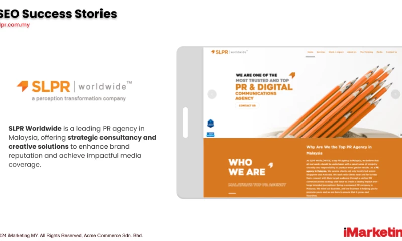 SEO Success Stories for SLPR Agency