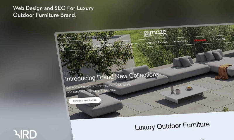 Bird Marketing - Maze Outdoor Website Design & SEO