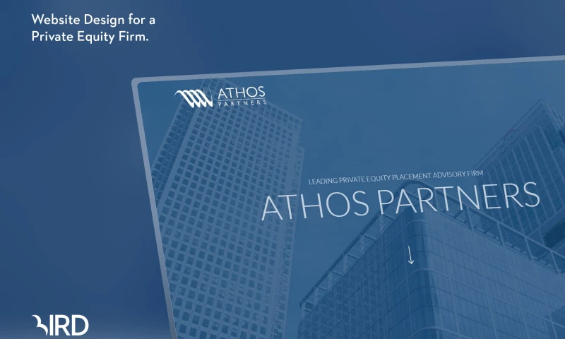Bird Marketing - Athos Partners Website Design & Development.