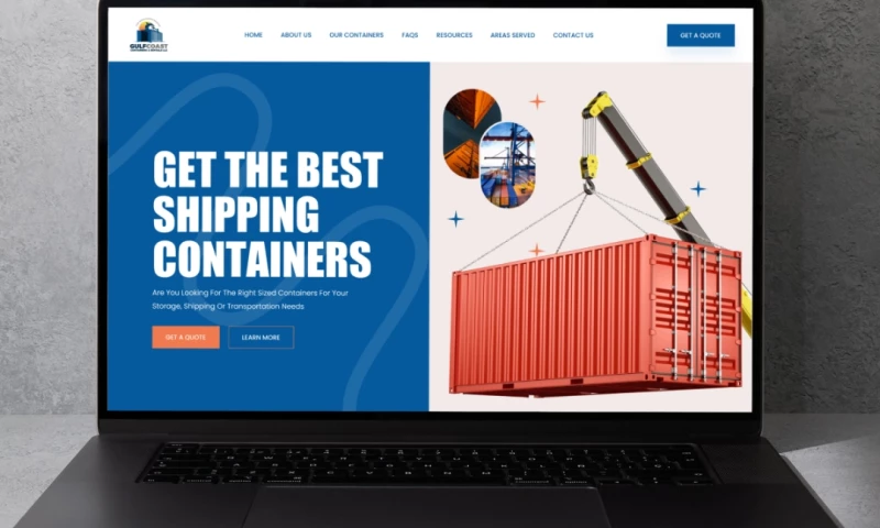 Memphis Designs - Shipping Container Company Website Design and Development