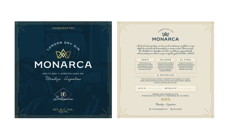 Meison Studio - Monarca London Dry Gin