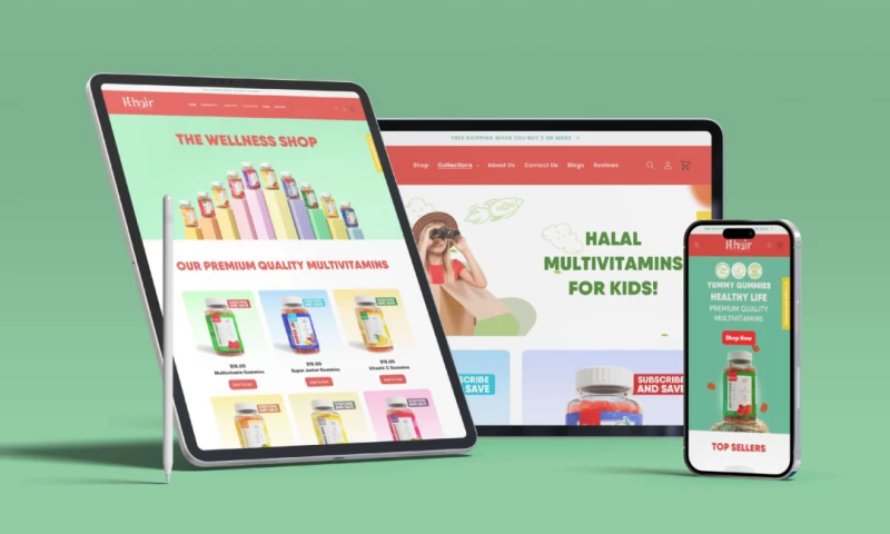 INTEGRATADS - Khair - Website Development