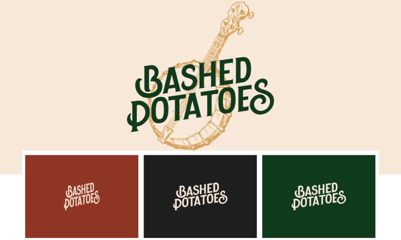 Bashed Potatoes - Logo Design