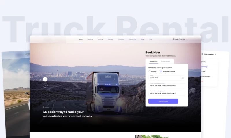 Truck Rentals ( Moving & Storage)