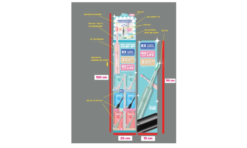 QuirKraft - CloseUp POSM Design and Ideation