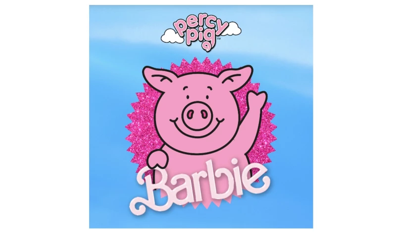 QuirKraft - M&S Pink Percy Social Media Post