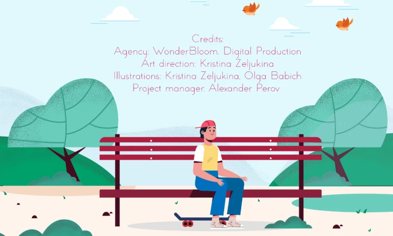 WonderBloom - Illustrations for DEC camp