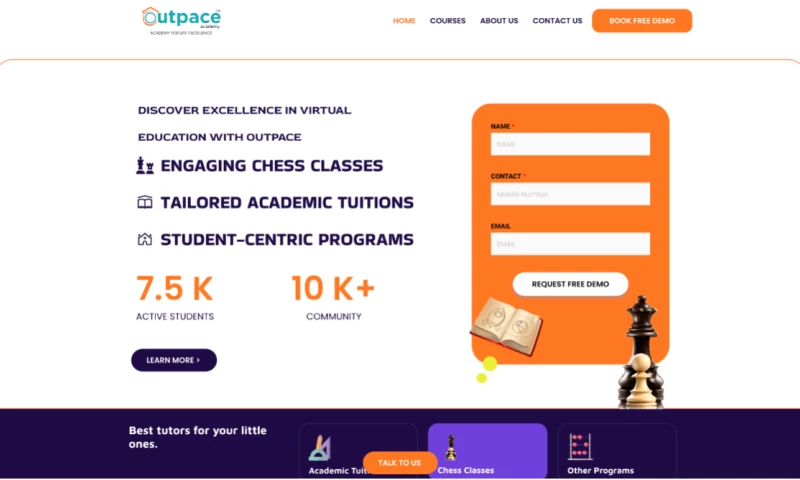 Cyber Munk - Outpace Academy Website
