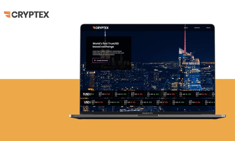 Codezeros - Cryptex — World's first TrueUSD based cryptocurrency exchange