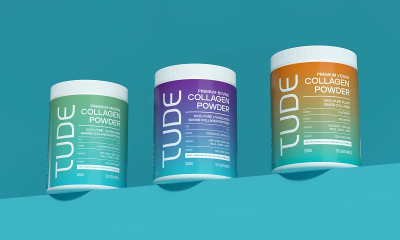 Tony Design Studio - Tude - Wellness Nutrition Brand