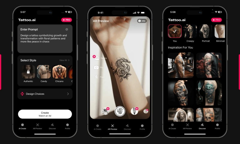 Quartus Technology, Inc - Tattoo AI - Tattoo Design